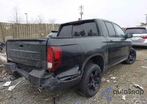 2025 Honda Ridgeline Black Edition z USA, uszkodzony, nr VIN 5FPYK3F85SB008988